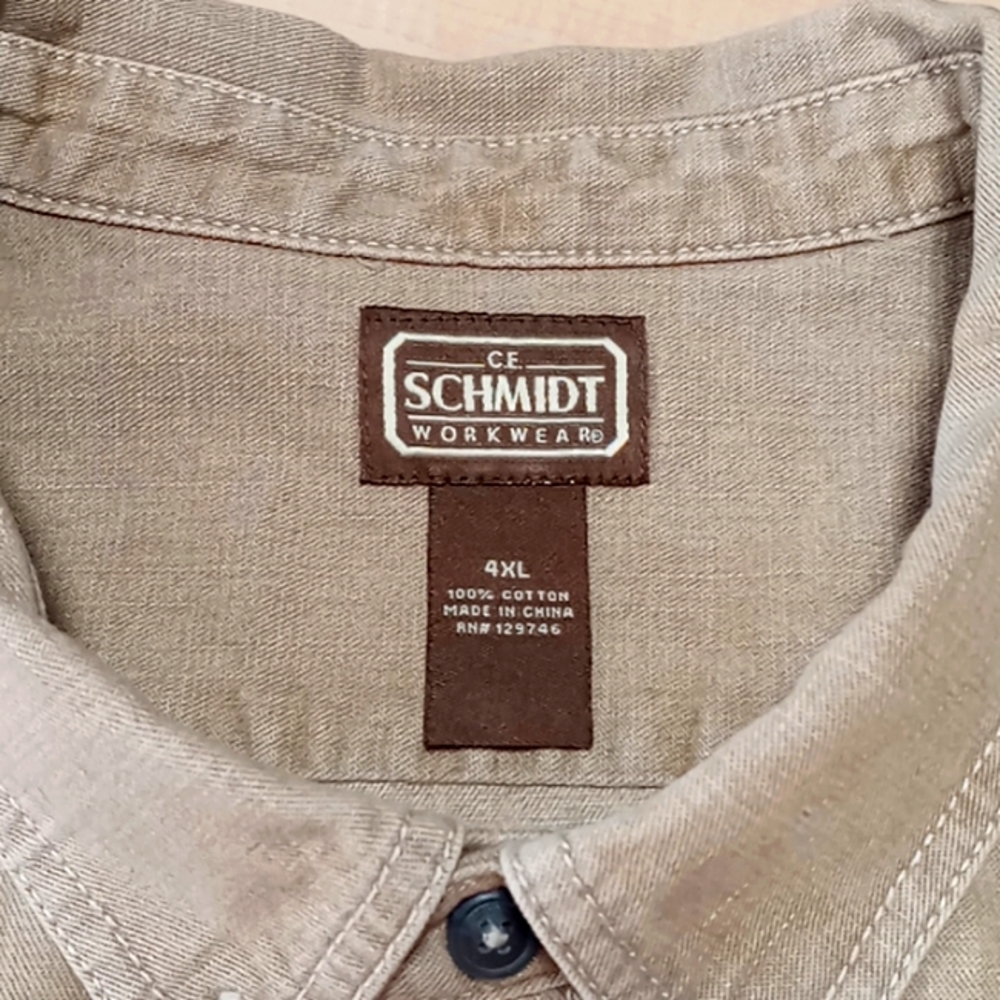Schmidt Workwear Denim Button Down - image 4